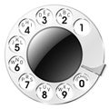 Telephone dial Royalty Free Stock Photo