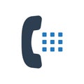 Telephone dial Icon