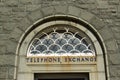 Telephone exchange. Royalty Free Stock Photo