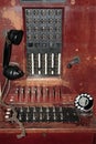 Telephone exchange Royalty Free Stock Photo