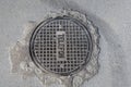 telephone infrastructure manhole cover, iron manhole cover