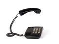 Telephone isolated on white Royalty Free Stock Photo