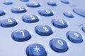 Telephone keypad Royalty Free Stock Photo