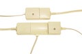 Telephone Plugs and Sockets Royalty Free Stock Photo