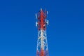 Telephone pole telecommunications tower