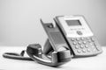 Telephone receiver off the hook Royalty Free Stock Photo
