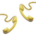 Telephone Receivers Royalty Free Stock Photo