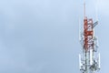 The telephone tower or Antenna is very large. Royalty Free Stock Photo