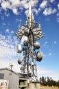 Telephone Transmission Tower Royalty Free Stock Photo