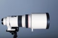 Telephoto camera lens Royalty Free Stock Photo