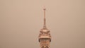 Telephoto lens shot of the details of the Eiffel Tower in Paris, France Royalty Free Stock Photo