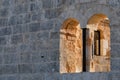 Windows And Arch Detail From Cambazli Church, Mersin, Turkey Royalty Free Stock Photo