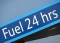 Fuel sign
