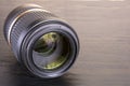 Telephoto zoom lens Royalty Free Stock Photo