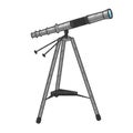 Telescope color sketch vector illustration