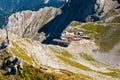 The telescope at the Karwendelspitze in Mittenwald