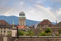 Telescope observatory rainbow