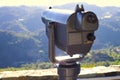 Telescope in Troodos Mountains in Cyprus Royalty Free Stock Photo