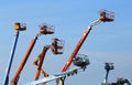 Telescopic Boom Lift Royalty Free Stock Photo