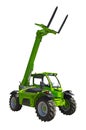 A telescopic handler, also called a telehandler Royalty Free Stock Photo