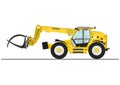 Telescopic handler Royalty Free Stock Photo