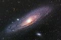 Telescopic view of Andromeda Nebula, Galaxy M31 - great for background