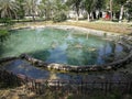 Telese - Sulphureous swimming pool of the ancient baths Royalty Free Stock Photo