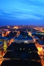 Night cityscape. Russia. Rostov-on-Don. Royalty Free Stock Photo