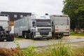 The Televideo Outside Broadcast premises Sheffield Royalty Free Stock Photo