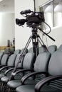 Television camcorder Royalty Free Stock Photo