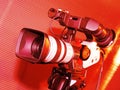 Television camera Royalty Free Stock Photo