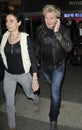 Television chef Gordon Ramsay with wife at LAX