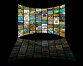 Television concept Royalty Free Stock Photo