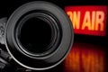 Television Film Camera Royalty Free Stock Photo