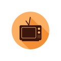 Television flat icon vector design