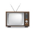 Television icon design, illustration