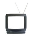 Television isolated Royalty Free Stock Photo