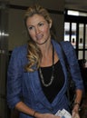 Television sports presenter Erin Andrews at LAX