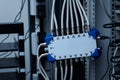 Television system, cable and spliter, module Royalty Free Stock Photo