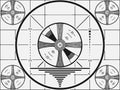 Television Test Pattern Royalty Free Stock Photo