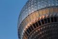 Television tower berlin closeup Royalty Free Stock Photo