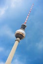 Television tower Berlin Germany Royalty Free Stock Photo