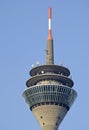The television tower of Dusseldorf in Germany