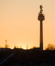 Television Tower near Danube in Galati City