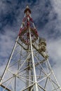 Television tower-repeater Royalty Free Stock Photo