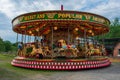 A Victorian Carousel at the Fun Fair Royalty Free Stock Photo