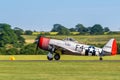 TELFORD, UK, JUNE 10, 2018 - A P-47D Thunderbolt