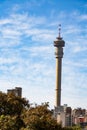 Telkom communications tower and apartment buildings in Hilbrow