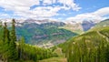 Telluride, Colorado, the Most Beautiful City in the USA Royalty Free Stock Photo