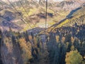 Gondola between Telluride and Mountain Village